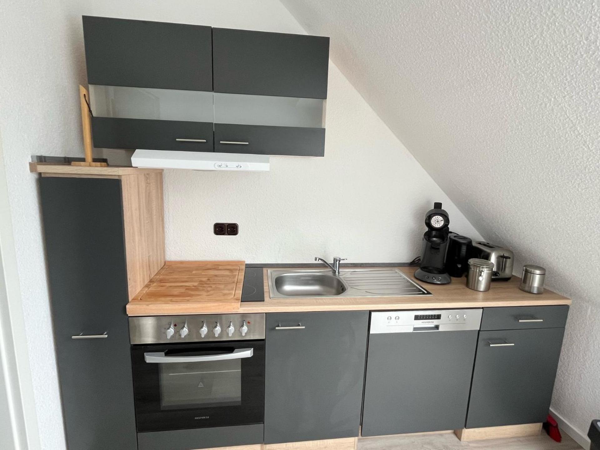 Ferienwohnung Kleine Auszeit อัสเชอแบร์ก ภายนอก รูปภาพ